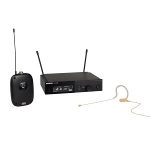 Shure SLXD14E/153T-J53 - Cyfrowy system bezprzewodowy z nadajnikiem bodypack i mikrofonem MX153T (cieli...