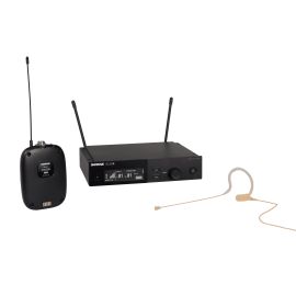 Shure SLXD14E/153T-J53 - Cyfrowy system bezprzewodowy z nadajnikiem bodypack i mikrofonem MX153T (cieli...