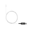 Shure DL4W/O-MTQG-A - Mikrofon przypinany Duraplex, dookólny, złącze MTQG, kolor biały