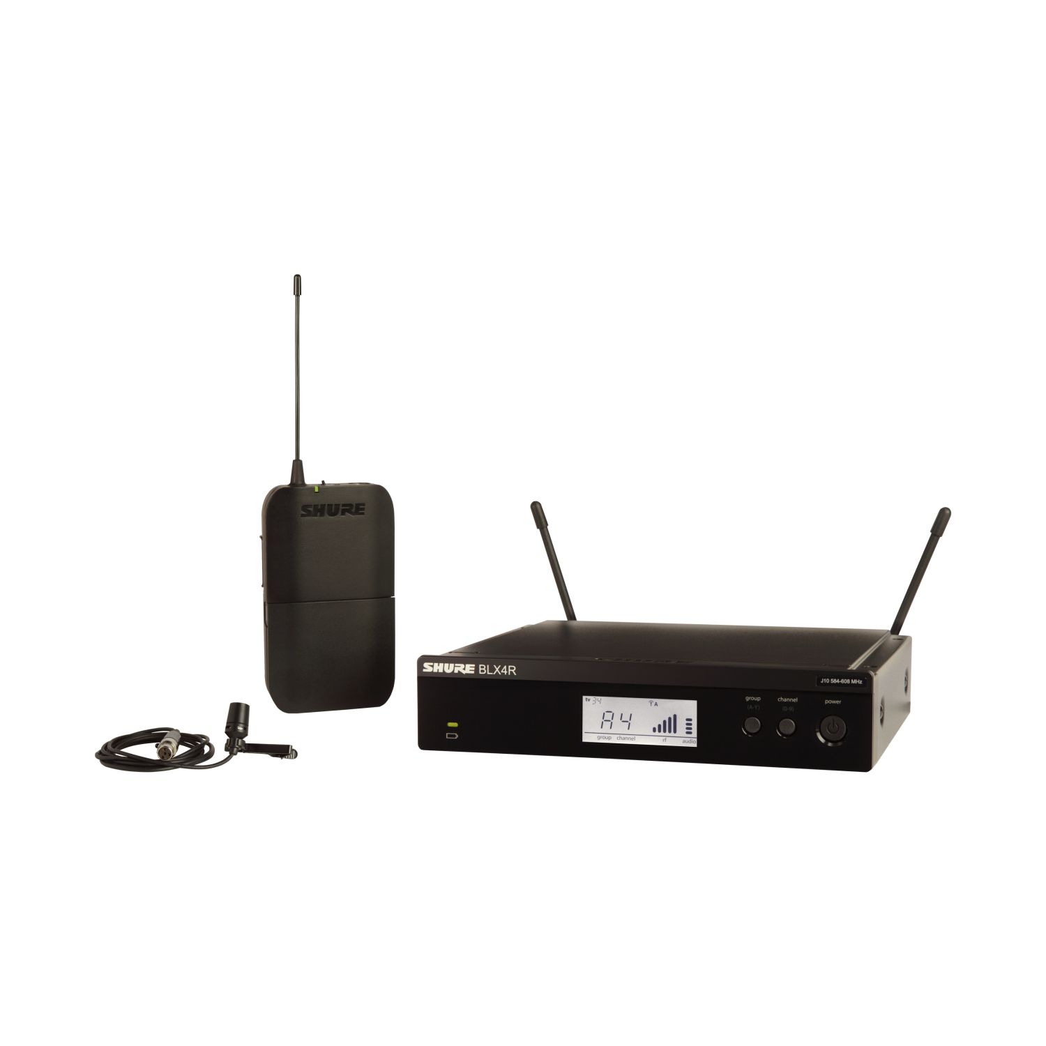 Shure BLX14RE/CVL-K3E - System bezprzewodowy z mikrofonem CVL (606-630 MHz) Shure BLX14RE/CVL-K3E - System bezprzewodowy z mikrofonem CVL (606-630 MHz)