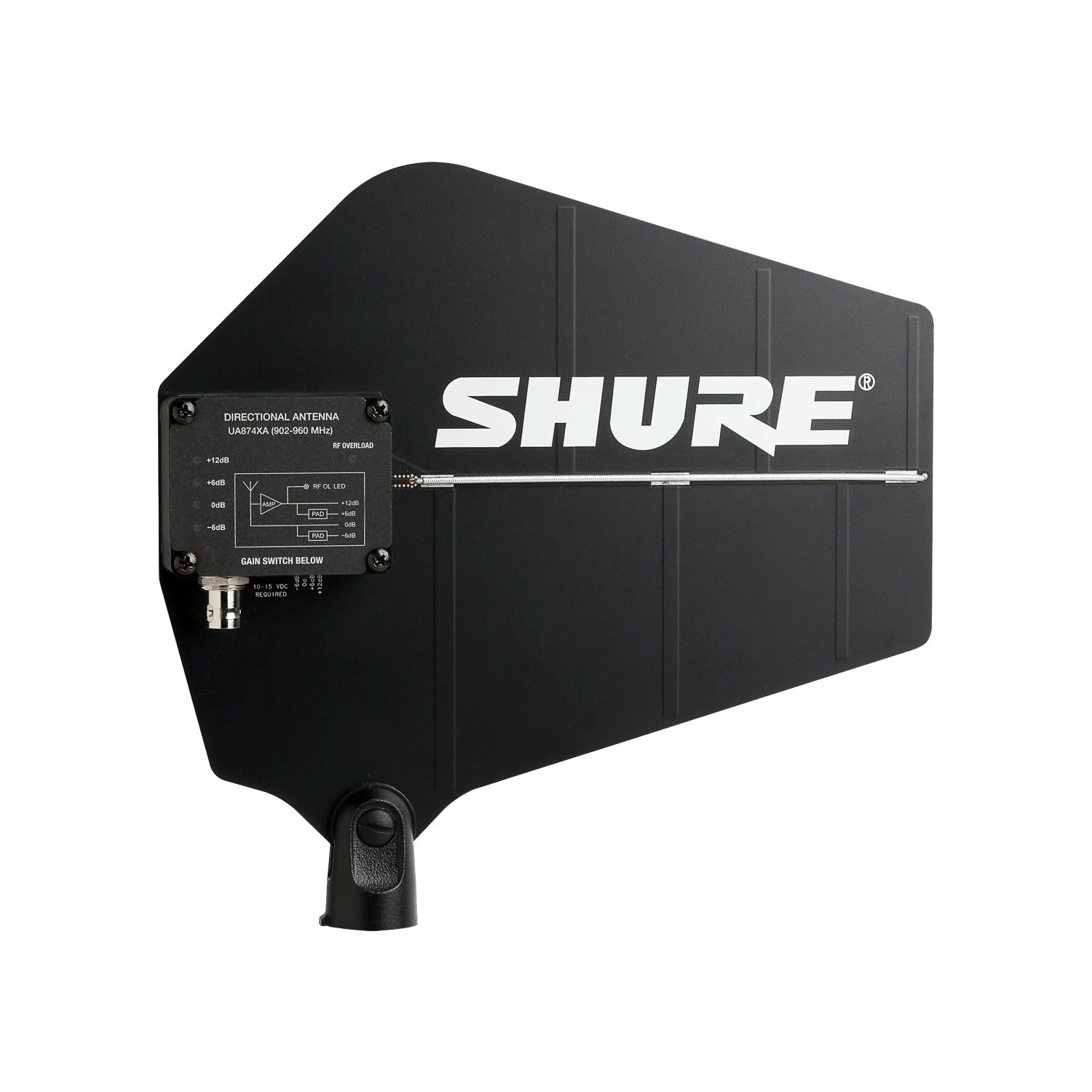 Shure UA 874-Z18 - aktywna antena kierunkowa 1785 - 1930 MHz Shure UA 874-Z18 - aktywna antena kierunkowa 1785 - 1930 MHz