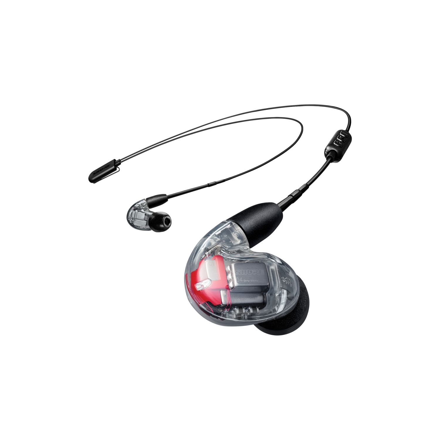 Shure SE846G2CL-EFS - Słuchawki douszne, cztery przetworniki, odłączany kabel, przezroczyste Shure SE846G2CL-EFS - Słuchawki douszne, cztery przetworniki, odłączany kabel, przezroczyste