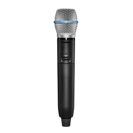 Shure GLXD24R+E/B87A - Cyfrowy system bezprzewodowy DUAL BAND z nadajnikiem doręcznym Beta87A (wersja d...