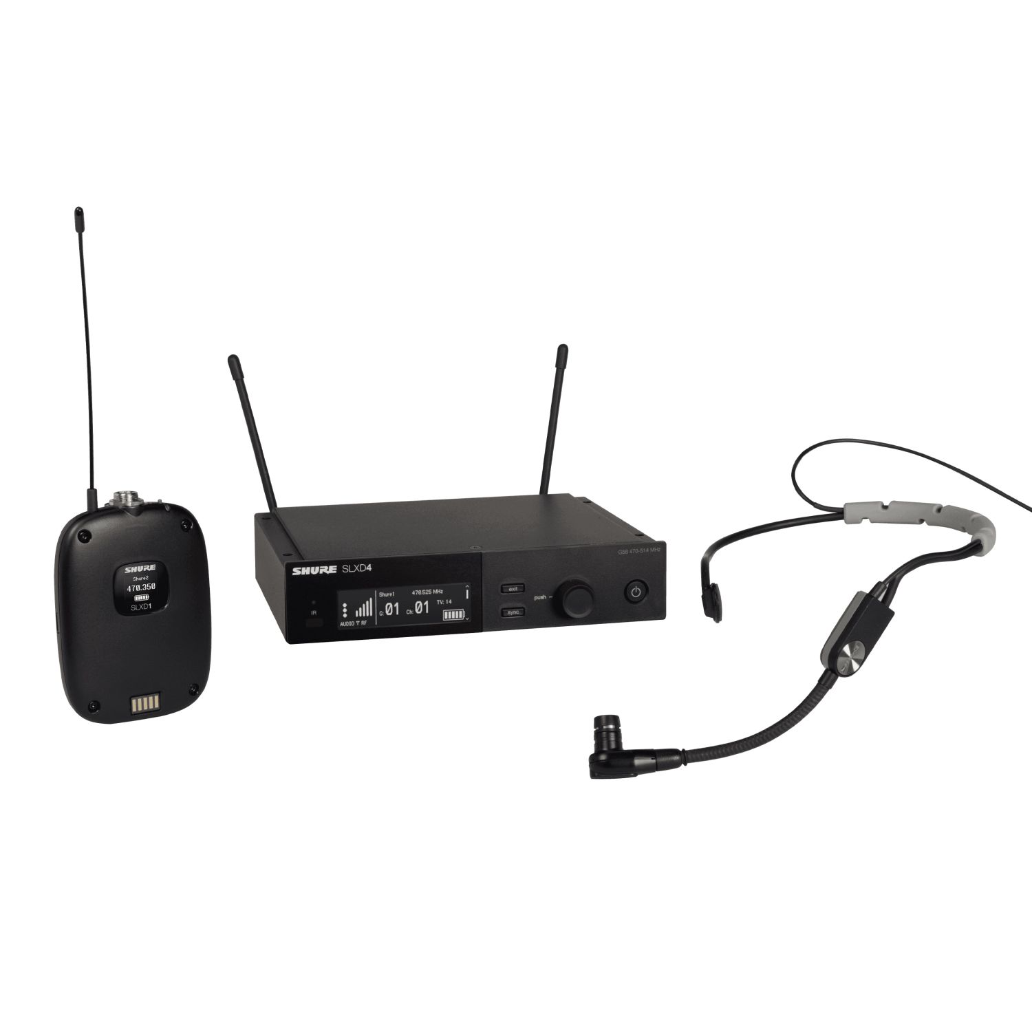 Shure SLXD14E/SM35-J53 - Cyfrowy system bezprzewodowy z nadajnikiem bodypack i mikrofonem SM35 (562-606... Shure SLXD14E/SM35-J53 - Cyfrowy system bezprzewodowy z nadajnikiem bodypack i mikrofonem SM35 (562-606...