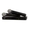 Shure BLX288E/PG58-K3E - System bezprzewodowy z podwójnym odbiornikiem i mikrofonami PGA58 (606-630 MHz)