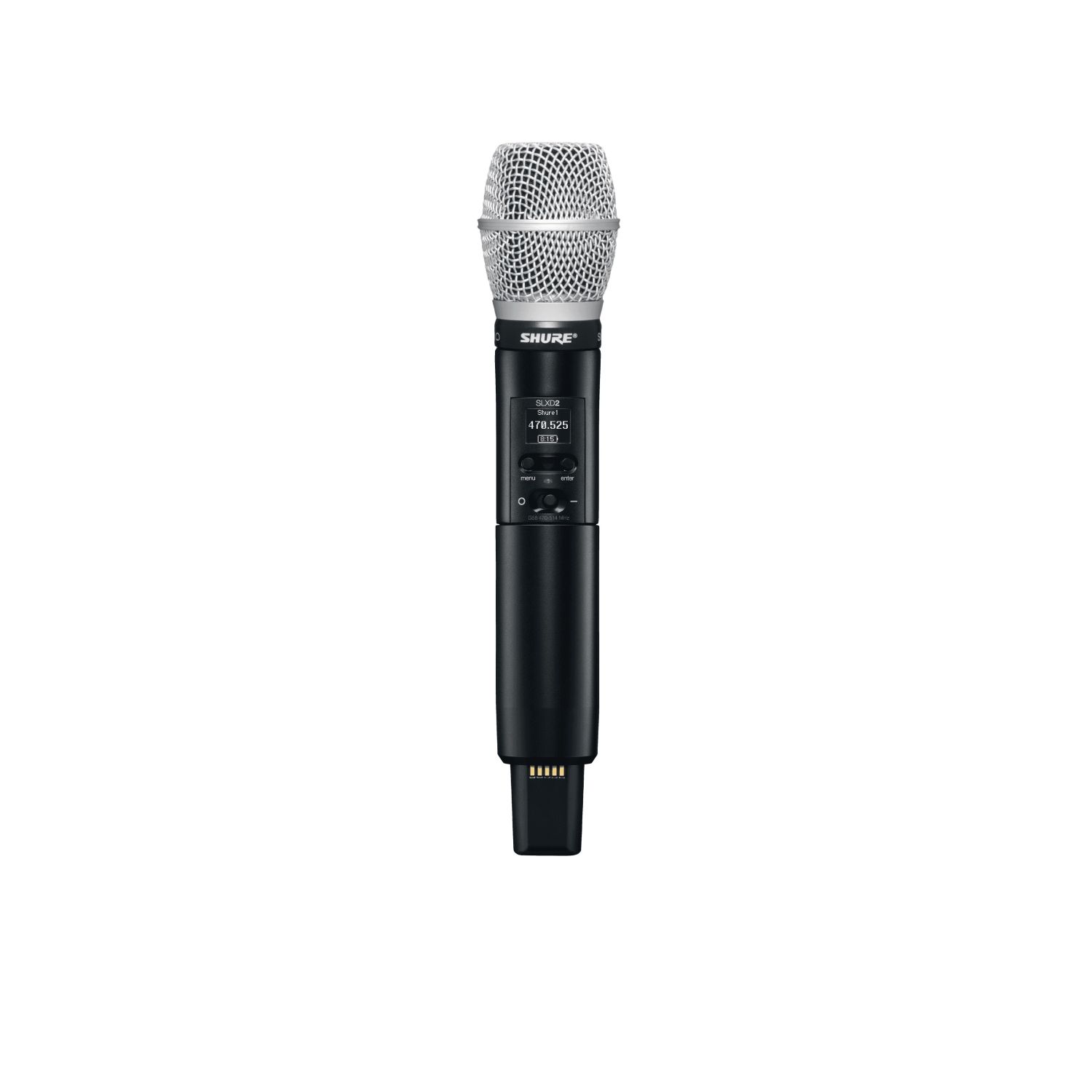 Shure SLXD2/SM86-H56 - Nadajnik ""do ręki"" z mikrofonem SM86 (518-562 MHz) Shure SLXD2/SM86-H56 - Nadajnik ""do ręki"" z mikrofonem SM86 (518-562 MHz)