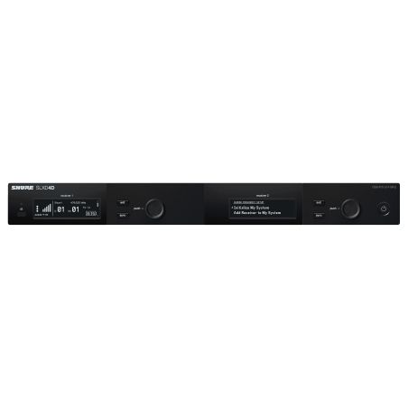 Shure SLXD4DE-H56 - Odbiornik podwójny cyfrowy (518-526 MHz)