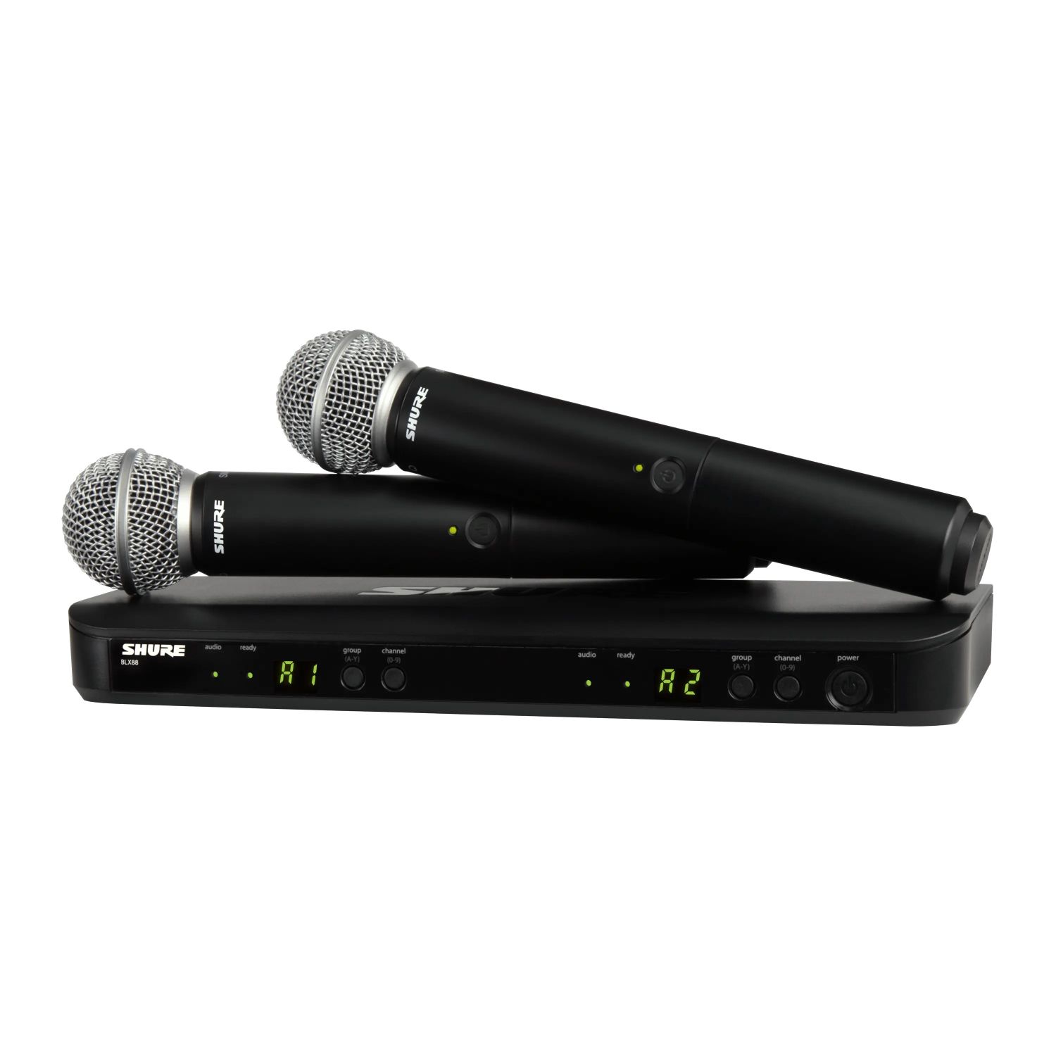 Shure BLX288E/SM58-M17 - System bezprzewodowy z podwójnym odbiornikiem i mikrofonami SM58 (662-686 MHz) Shure BLX288E/SM58-M17 - System bezprzewodowy z podwójnym odbiornikiem i mikrofonami SM58 (662-686 MHz)