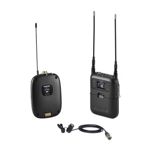 Shure SLXD15/85-G59 - Cyfrowy nakamerowy system bezprzewodowy z nadajnikiem bodypack i mikrofonem WL185
