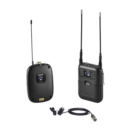 Shure SLXD15/85-G59 - Cyfrowy nakamerowy system bezprzewodowy z nadajnikiem bodypack i mikrofonem WL185