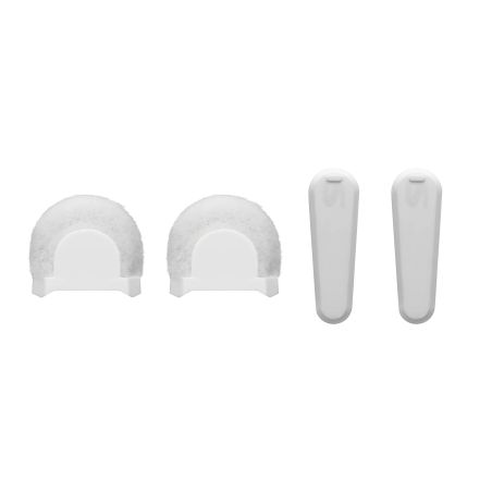 Shure AMV-LAV-WS/W-KIT - Dwie osłony przeciwwiatrowe, dwie osłony na klips, białe