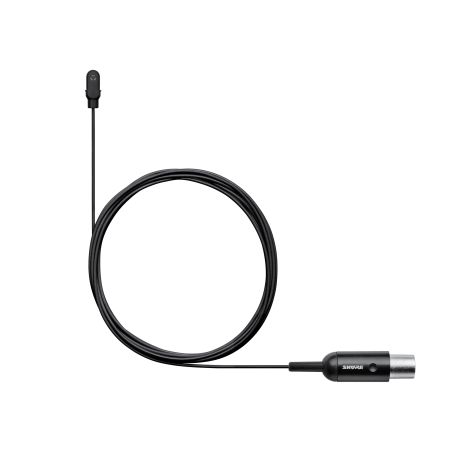 Shure DL4B/O-LM3-A - Mikrofon przypinany Duraplex, dookólny, złącze LEMO, kolor czarny