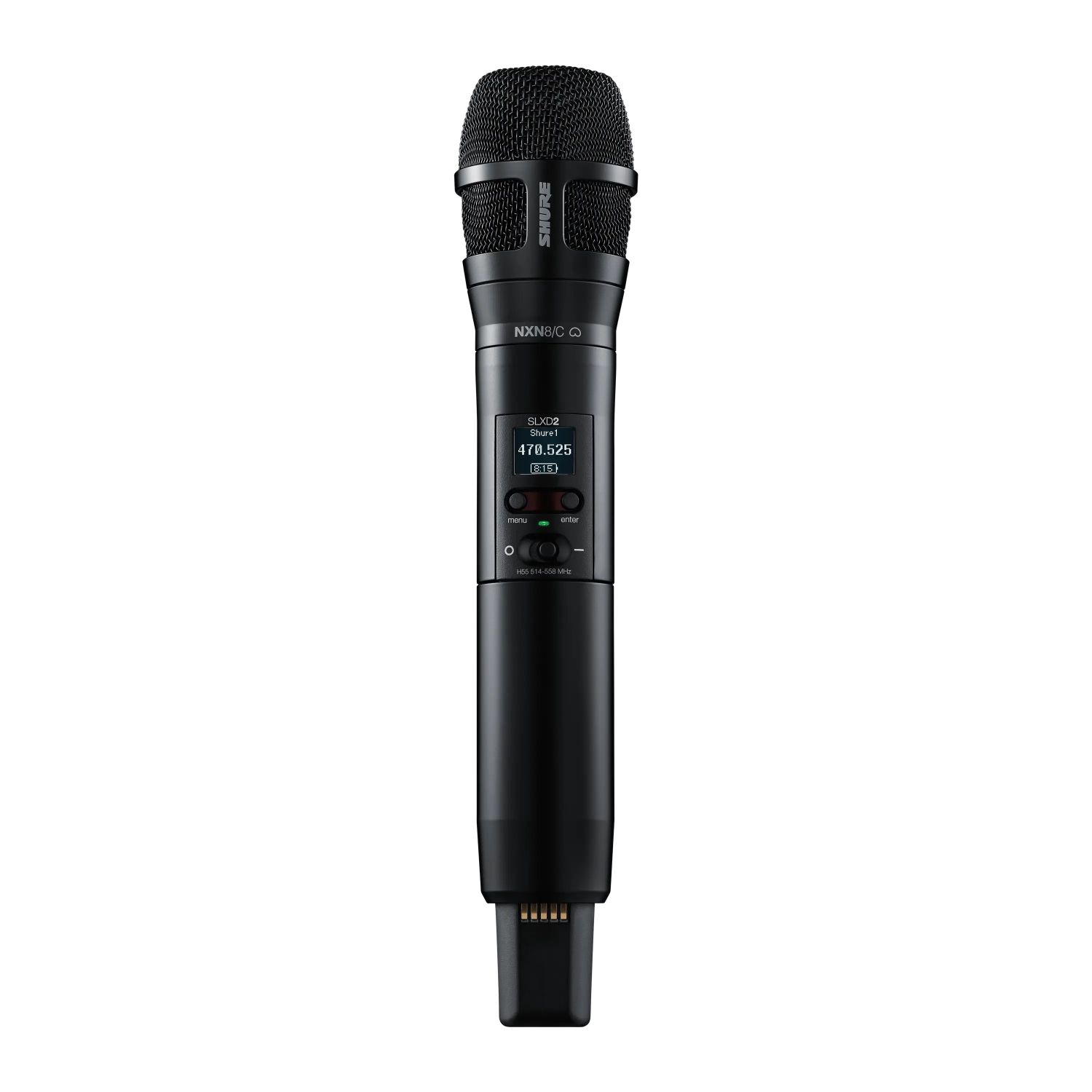 Shure SLXD2/N8CB-J53 - Nadajnik ""do ręki"" z mikrofonem N8C Shure SLXD2/N8CB-J53 - Nadajnik ""do ręki"" z mikrofonem N8C