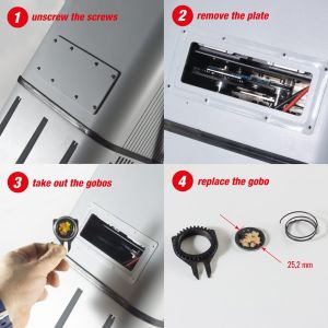 Flash GOBO Projector 300 IP AnimaEfect