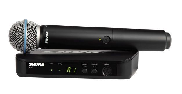 Shure BLX24E/B58-K3E - System bezprzewodowy z mikrofonem B58 (606-630 MHz)