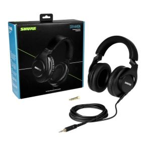 Shure SRH440A-EFS - Profesjonalne studyjne słuchwaki nauszne, zamknięte
