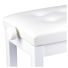 NN ŁAWA 1 WH ława do pianina fortepianu BIAŁA