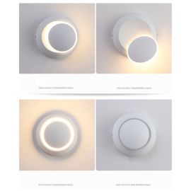 NN LPW WH kinkiet plafon oświetlenie LED na ścianę