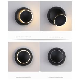 NN LPW BK kinkiet plafon oświetlenie LED na ścianę