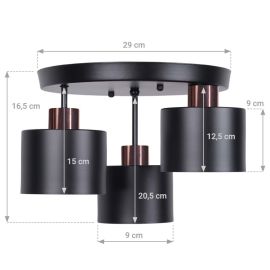 NN HL2 lampa sufitowa wisząca żyrandol nowoczesny