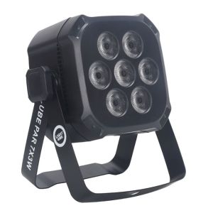  LIGHT4ME CUBE PAR 7X3W reflektor par oświetlenie sceniczne efekt świetlny LED RGB