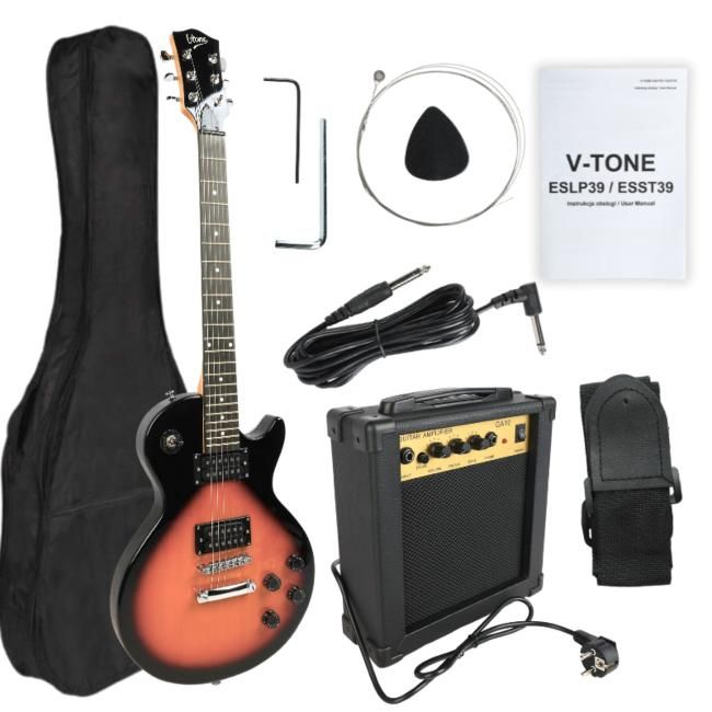 V-TONE ESLP39 SB gitara elektryczna 4/4 Les Paul V-TONE ESLP39 SB gitara elektryczna 4/4 Les Paul