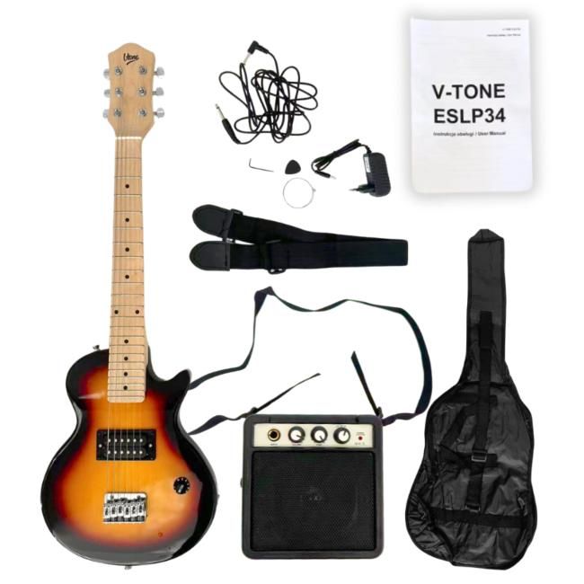 V-TONE ESLP34 SB gitara elektryczna 1/2 Les Paul V-TONE ESLP34 SB gitara elektryczna 1/2 Les Paul