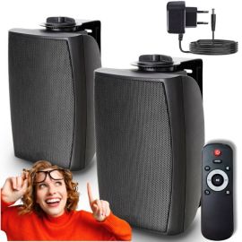 DNA ISM 1 kolumna głośnikowa ścienna sufitowa instalacyjna uchwyt montażowy zestaw 2 szt. Bluetooth USB SD pilot bezprzewodowy