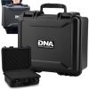  DNA CASE IP 42x35 solidna walizka case transportowy wodoszczelny pyłoszczelny czarny IP65 42x35x14,8 cm 