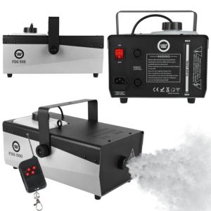 LIGHT4ME FOG 900 V2 wytwornica dymu mgły pilot bezprzewodowy kontroler przewodowy 900W