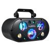 LIGHT4ME ULTRABOX 1 multiefekt świetlny LED RGBA 6w1 efekt gobo magic ball water wave złoty stroboskop laser oświetlenie dyskote