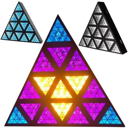LIGHT4ME TRIANGIS efekt świetlny LED 64x2W RGBA oś