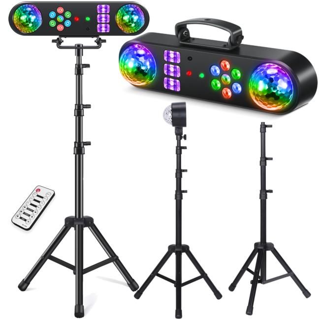 LIGHT4ME MAGIC BAR 2 multiefekt świetlny na dyskot LIGHT4ME MAGIC BAR 2 multiefekt świetlny na dyskotekę imprezę do klubu efekt par Magic Ball biały stroboskop UV 2x laser R/G pi