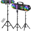  LIGHT4ME MAGIC BAR 2 multiefekt świetlny na dyskotekę imprezę do klubu efekt par Magic Ball biały stroboskop UV 2x laser R/G pi