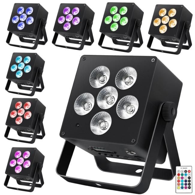 LIGHT4ME ACCU PAR RGBWA-UV reflektor bateryjny 440