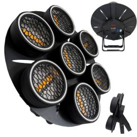 EVOLIGHTS LUMEN 7 RING 7x30W WW + 224x0,5W/31x0,2W