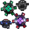 LIGHT4ME COSMOS multiefekt świetlny LED RGBWA 6w1 efekt beam Bee Eye 2x laser R/G stroboskop 