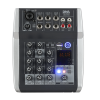  DNA QMX502 analogowy mikser dźwięku 5 kanałów Bluetooth USB MP3 Phantom +48V akumulator 2500 mAh 