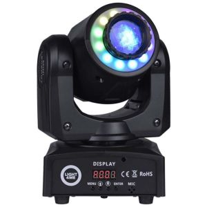LIGHT4ME 30 SPOT RING przenośna mała głowica ruchoma LED