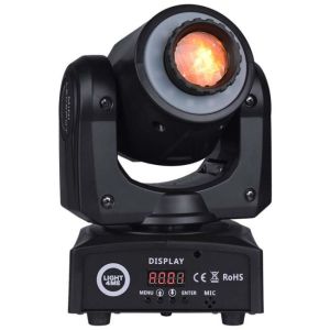 LIGHT4ME 30 SPOT RING przenośna mała głowica ruchoma LED