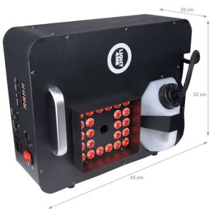 LIGHT4ME JET 1500 LED wytwornica dymu pionowego na pilota