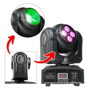 LIGHT4ME TWIN BEAM 210 WASH mini głowica ruchoma L