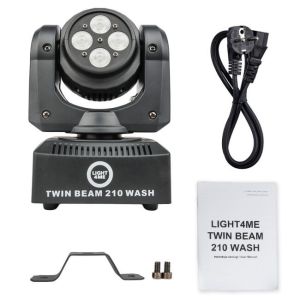 LIGHT4ME TWIN BEAM 210 WASH mini głowica ruchoma L
