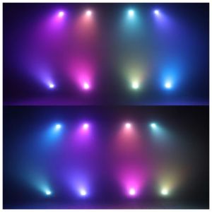 LIGHT4ME TWIN BEAM 210 WASH mini głowica ruchoma L