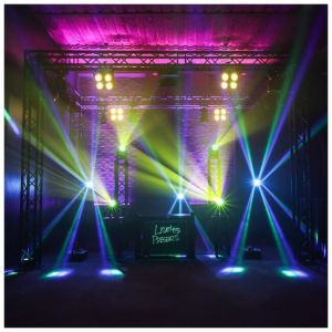 LIGHT4ME SPIDER HEAD 6x10 efekt disco głowica ruch