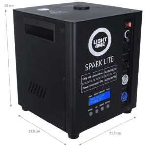 LIGHT4ME SPARK LITE wyrzutnia iskier zimnych ogni