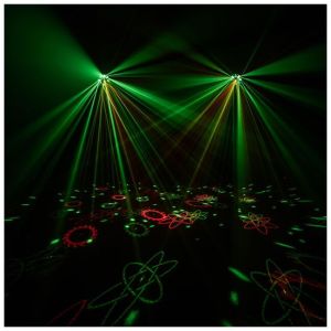 LIGHT4ME OCTALED efekt świetlny disco RGBWA flower