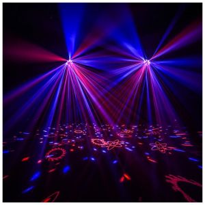 LIGHT4ME OCTALED efekt świetlny disco RGBWA flower