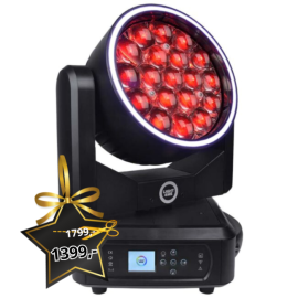 LIGHT4ME ZOOM WASH 19X15 RING głowica ruchoma LED