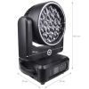 LIGHT4ME ZOOM WASH 19X15 RING głowica ruchoma LED